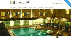 Desktop Screenshot of hotelricchi.it